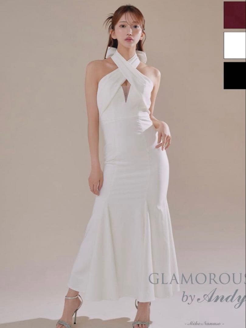 キャバドレス　ローブドフルール　andy sugar ロングドレス