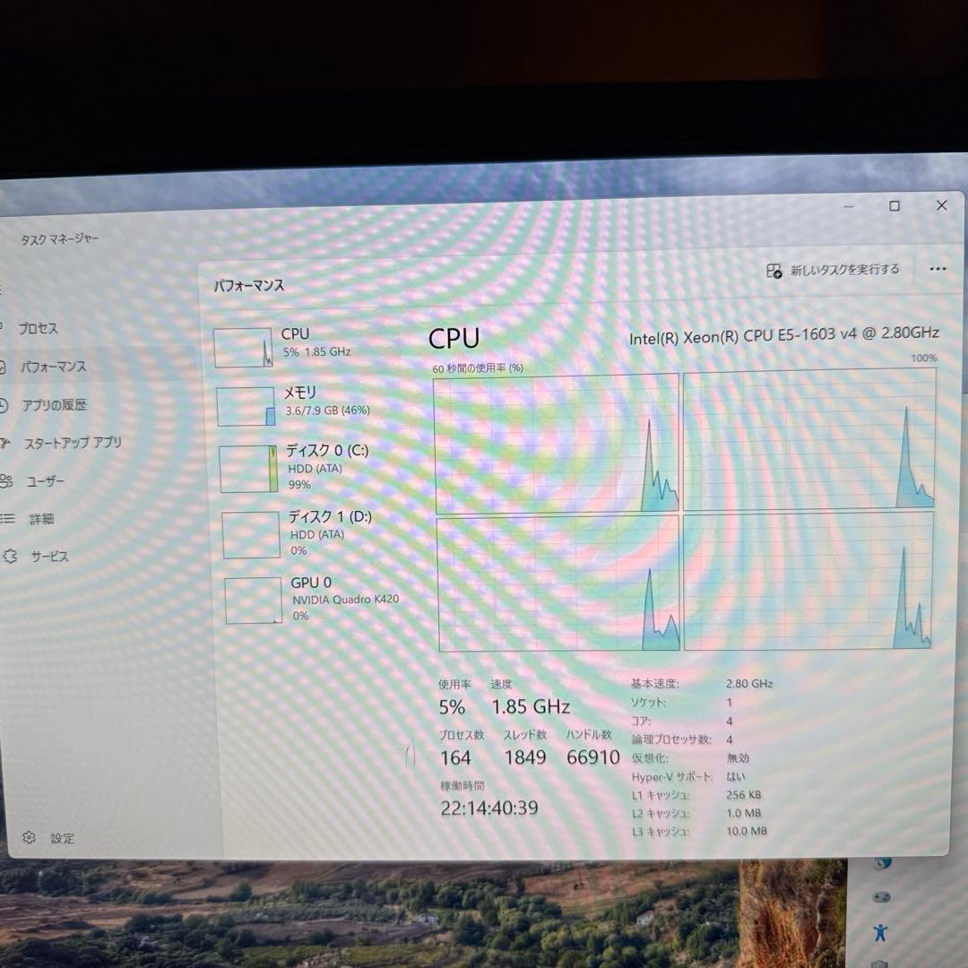 HP Z440 デスクトップPC タワー型サーバー