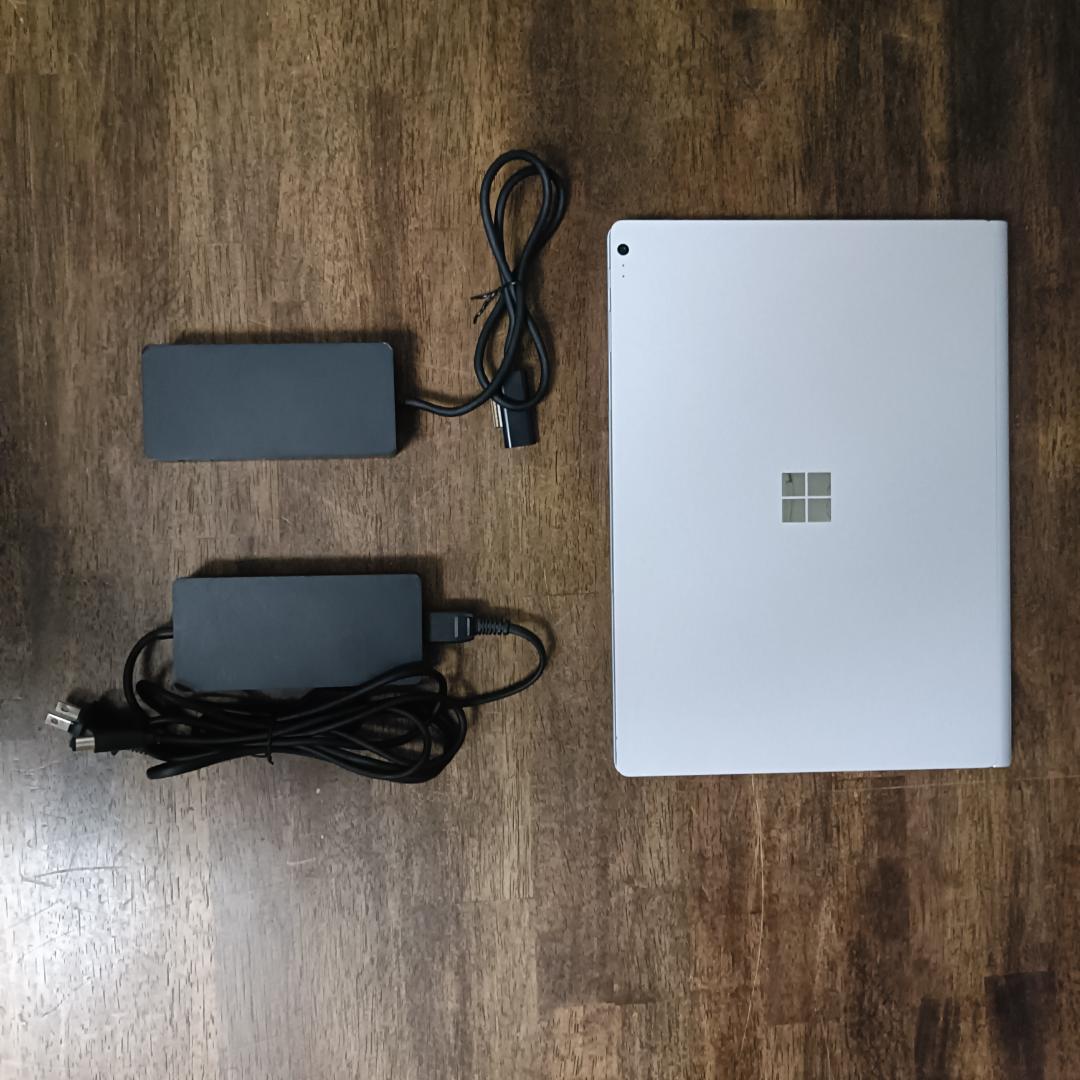 【美品】Surface Book2 Win11Pro 3K液晶 Dock付 i5
