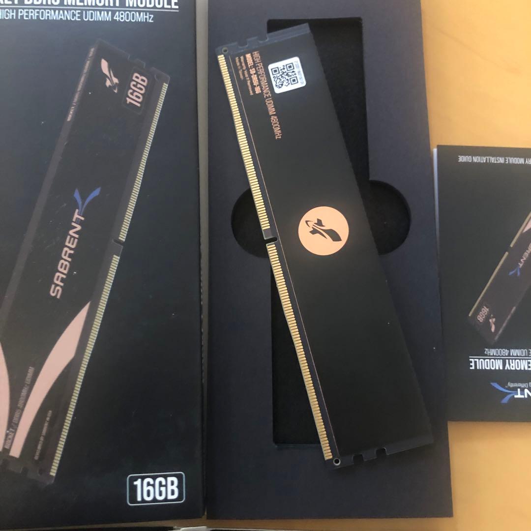 メモリー SABRENT ROCKET DDR5 16GBx2 32GB 4800MHz