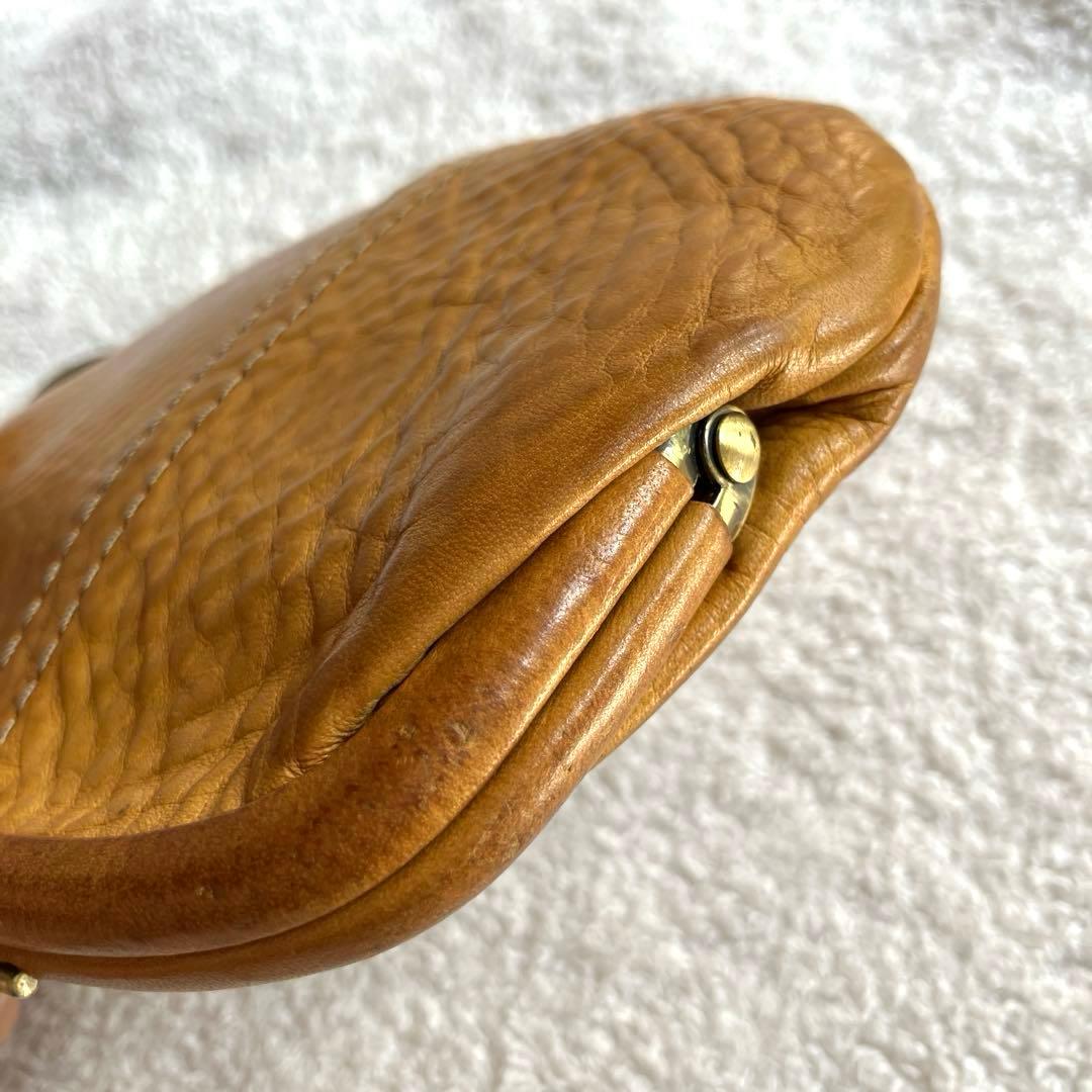 Coach ブラウン がま口ケース