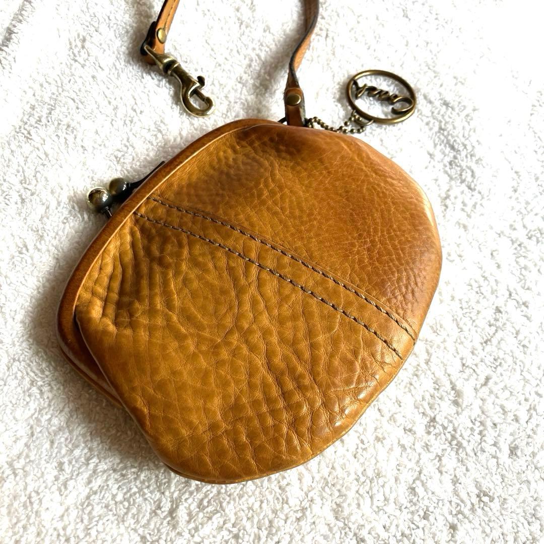 Coach ブラウン がま口ケース