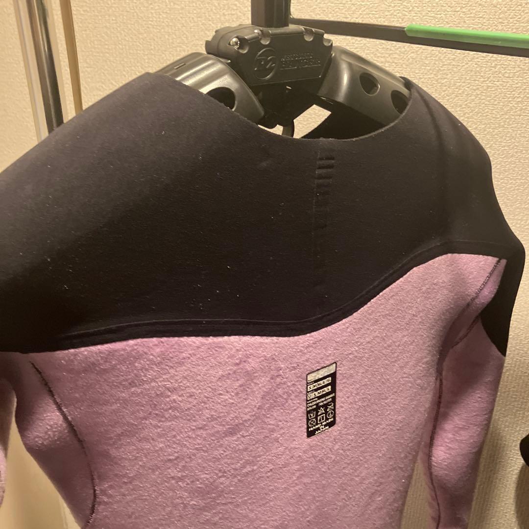 ラバー起毛素材ネオプレン フルスーツ5/3mm zip