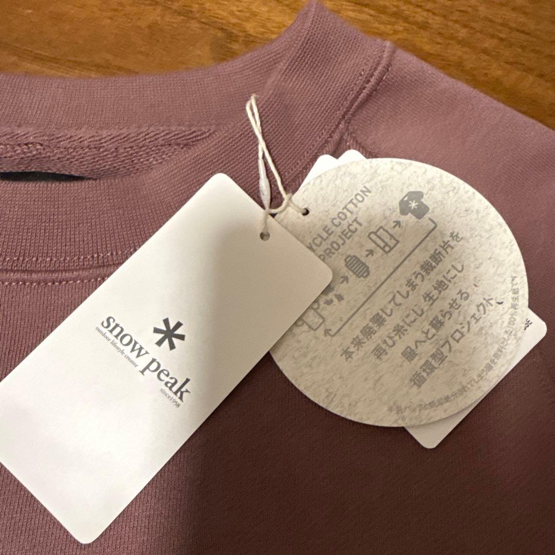 最終値下げ　新品　ジャーナルスタンダードレリューム別注　スノーピーク　スウェット