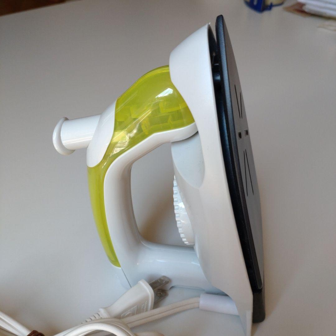 mi スチームアイロン ホワイト・グリーン