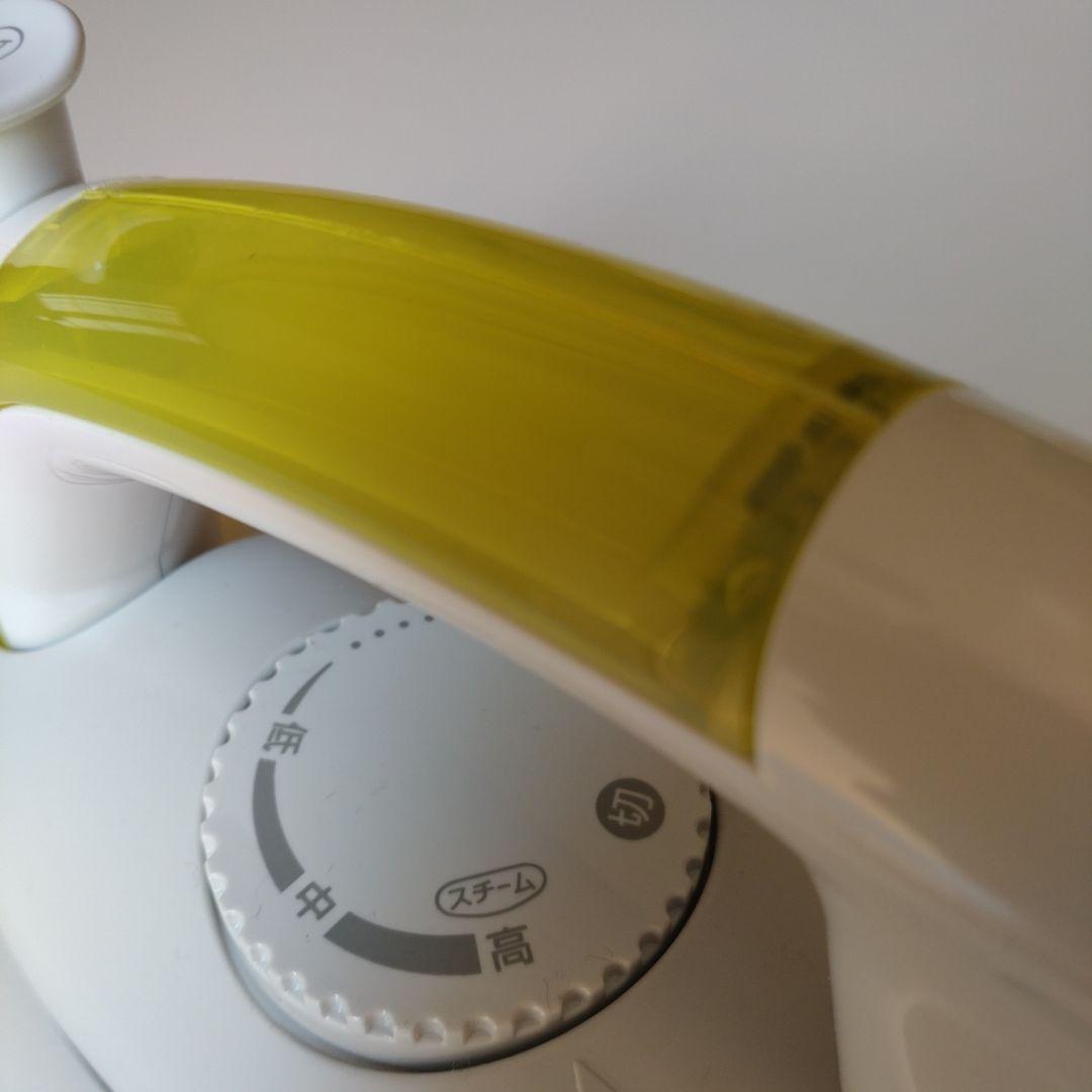 mi スチームアイロン ホワイト・グリーン