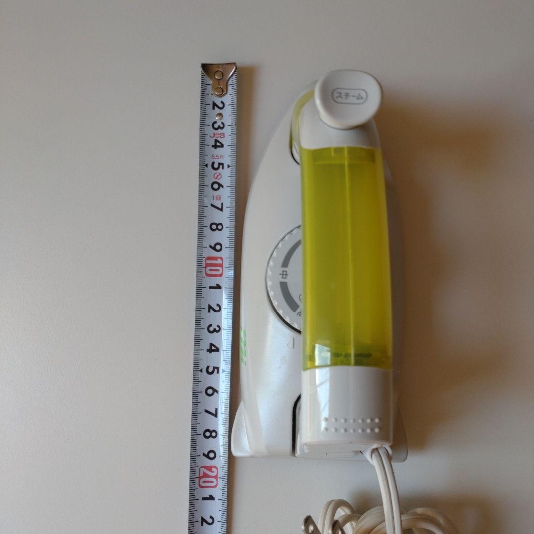 mi スチームアイロン ホワイト・グリーン