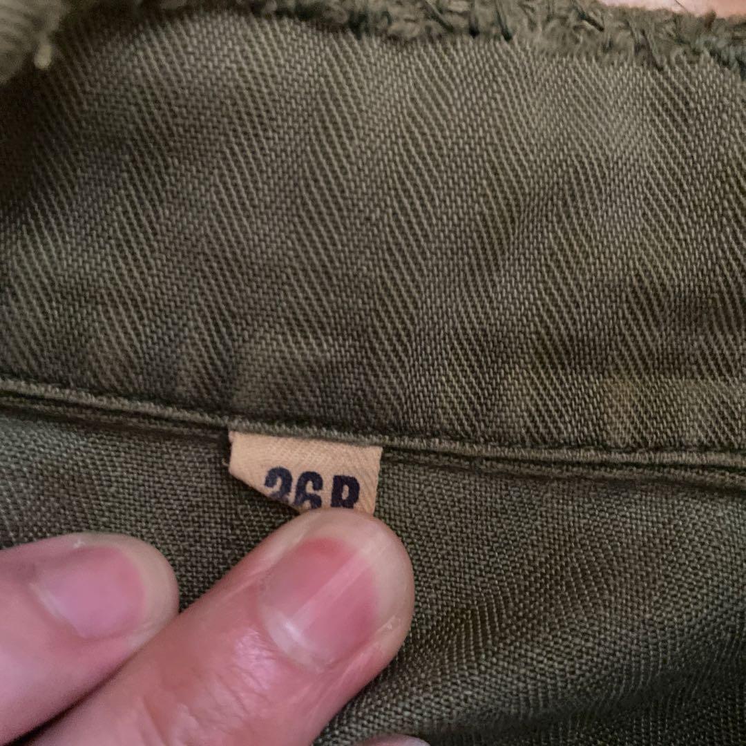 【40s実物】US ARMY HBT ジャケット 13スター ヘリンボーン