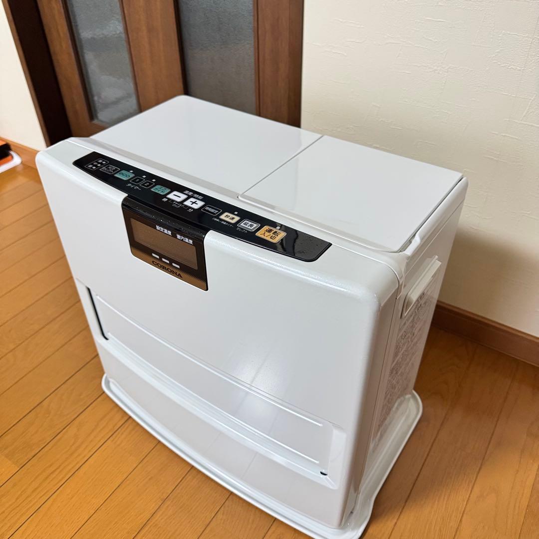 CORONA 石油ファンヒーター ホワイト FH-VX4619BY