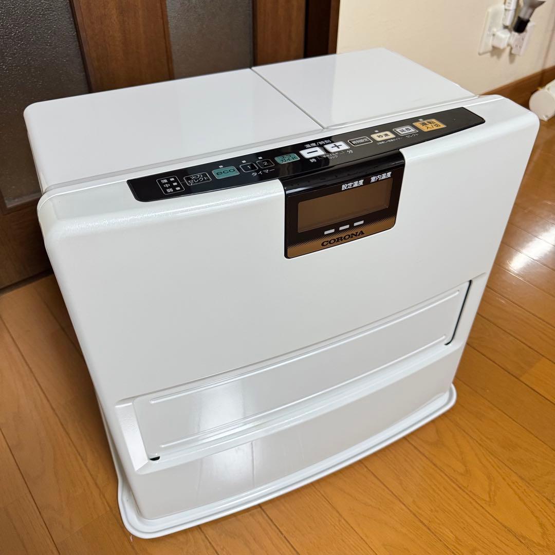 CORONA 石油ファンヒーター ホワイト FH-VX4619BY