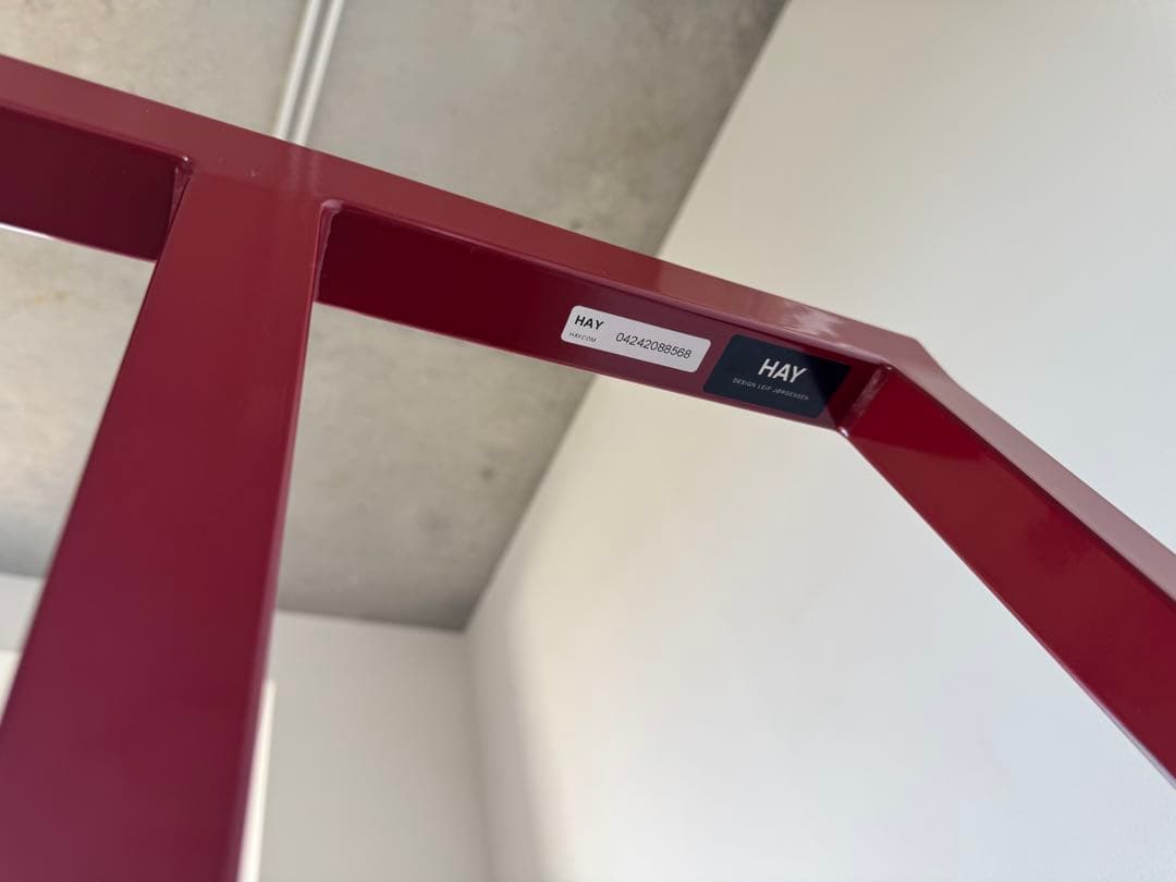 HAY コートラック LOOP STAND HALL マルーンレッド