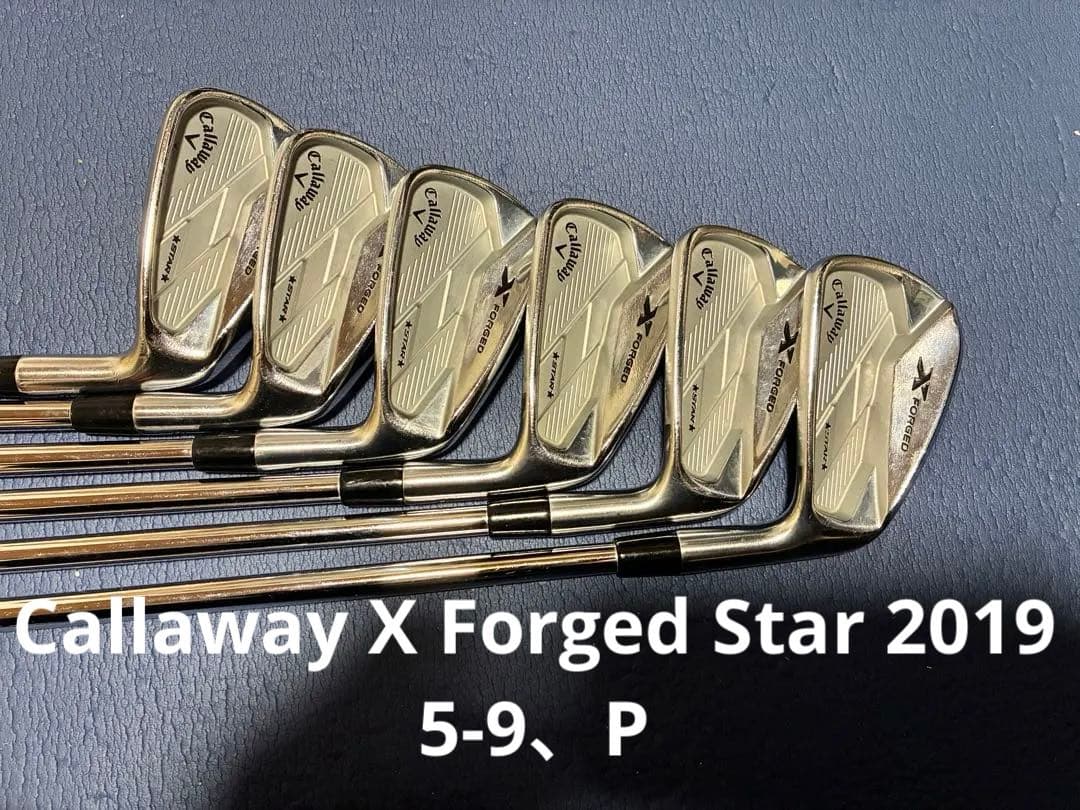 Callaway X Forged Star 2019年 5-9、P