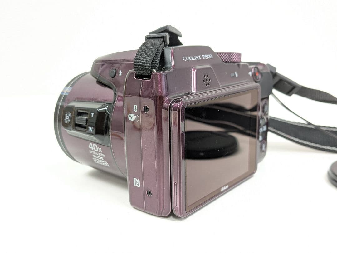 【動作OK】Nikon COOLPIX B500 プラム