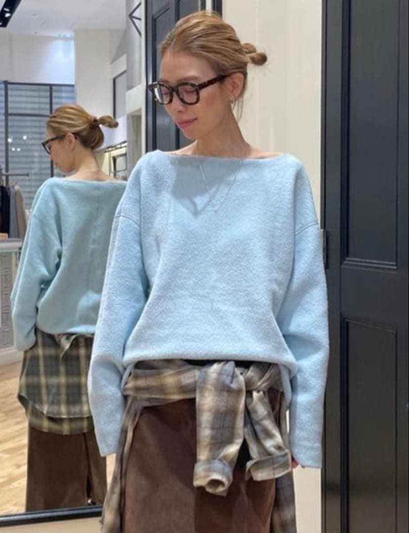 ウィムガゼット　ピグメントスウェットプルオーバー