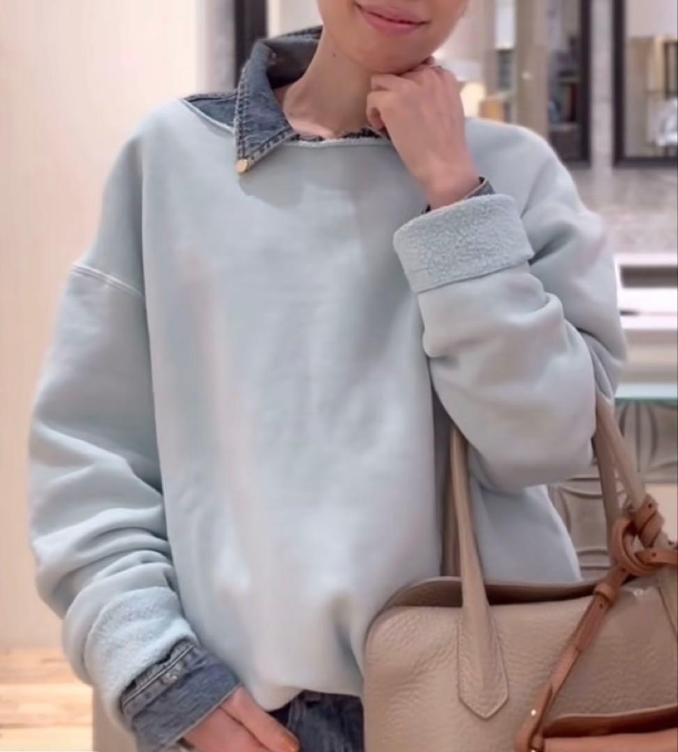 ウィムガゼット　ピグメントスウェットプルオーバー