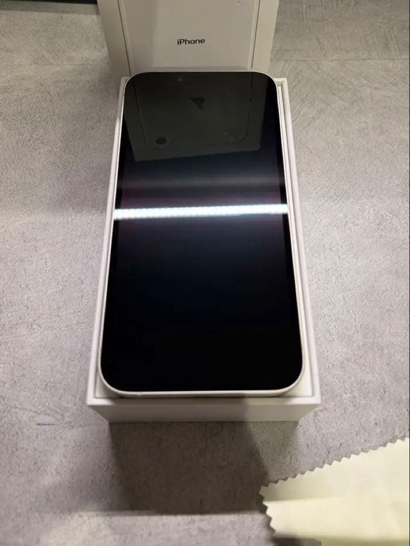 【美品&バッテリー100%】 iPhone 14ホワイト 本体 128GB