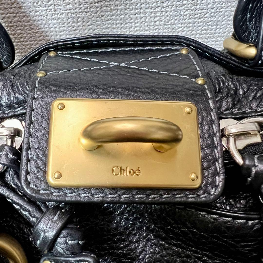 Chloe (クロエ) Paddington (パディントン) ハンドバッグ 黒