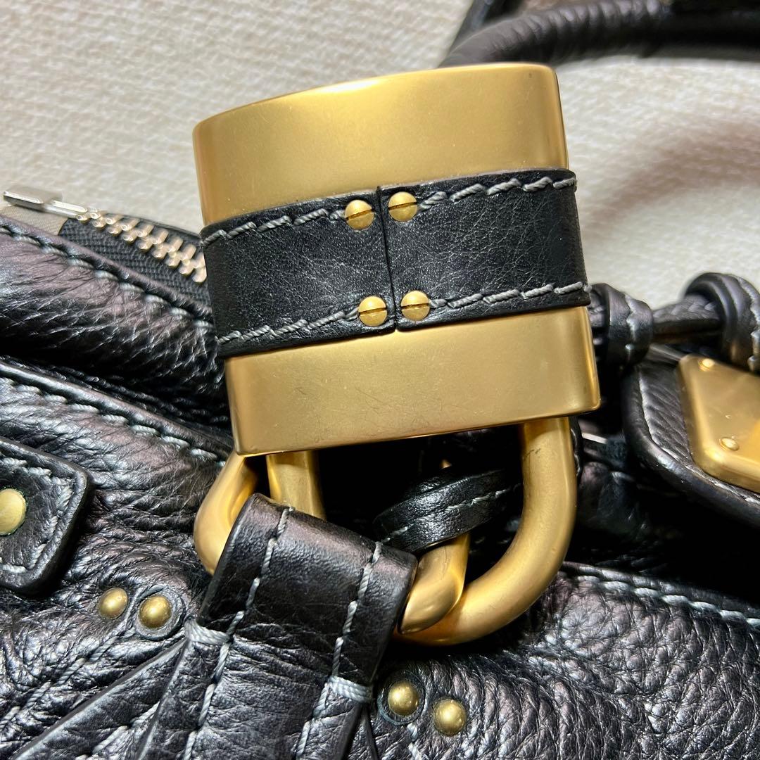 Chloe (クロエ) Paddington (パディントン) ハンドバッグ 黒