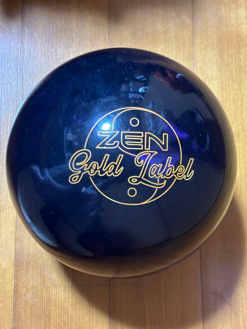 ボウリング　ボール　ゼンゴールドラベル 14p