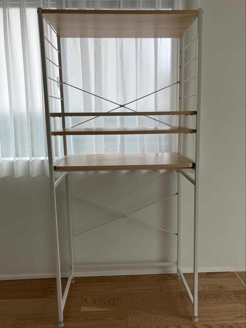 キッチンラック レンジ台 ゴミ箱上 約幅80×奥行き45×高さ170.5cm