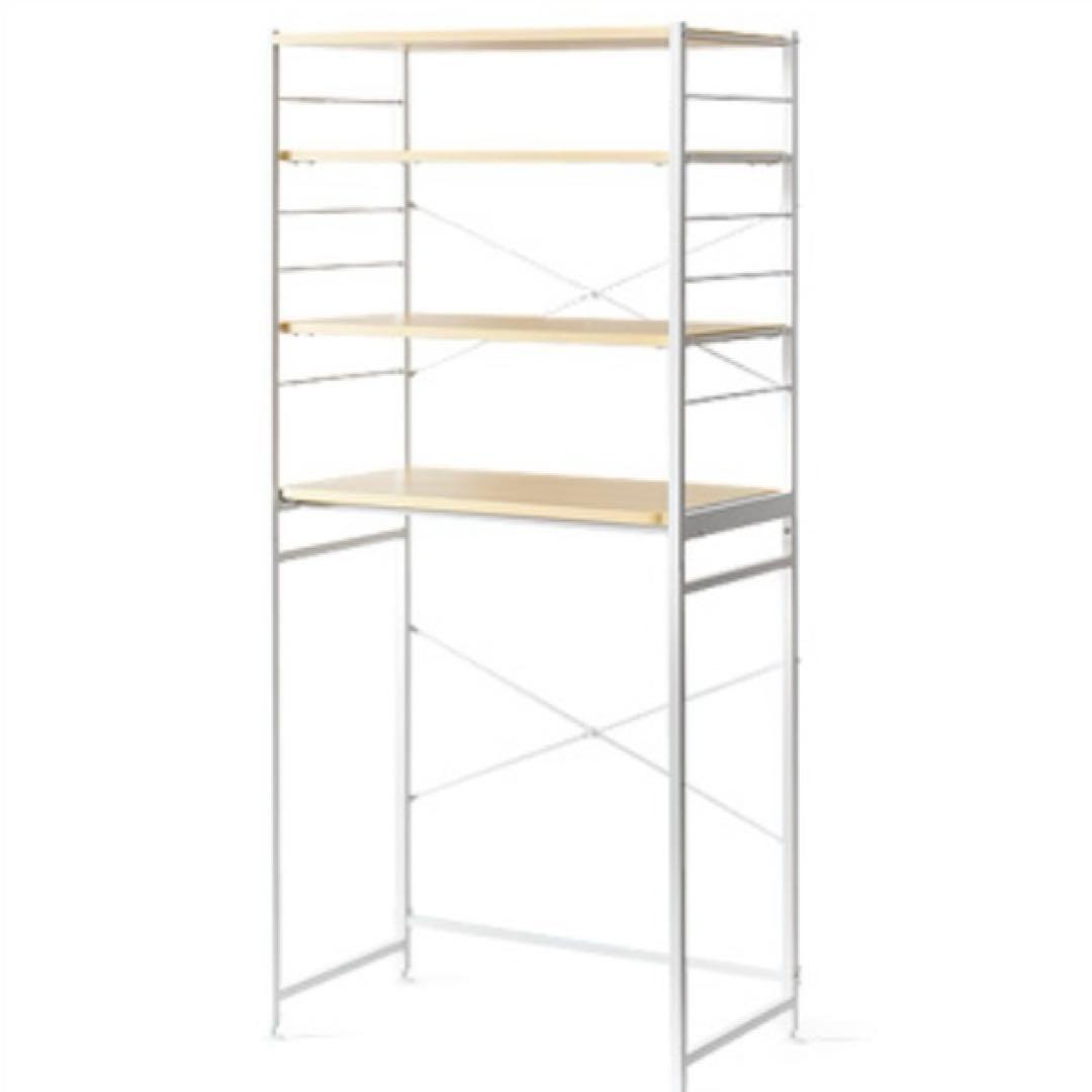 キッチンラック レンジ台 ゴミ箱上 約幅80×奥行き45×高さ170.5cm