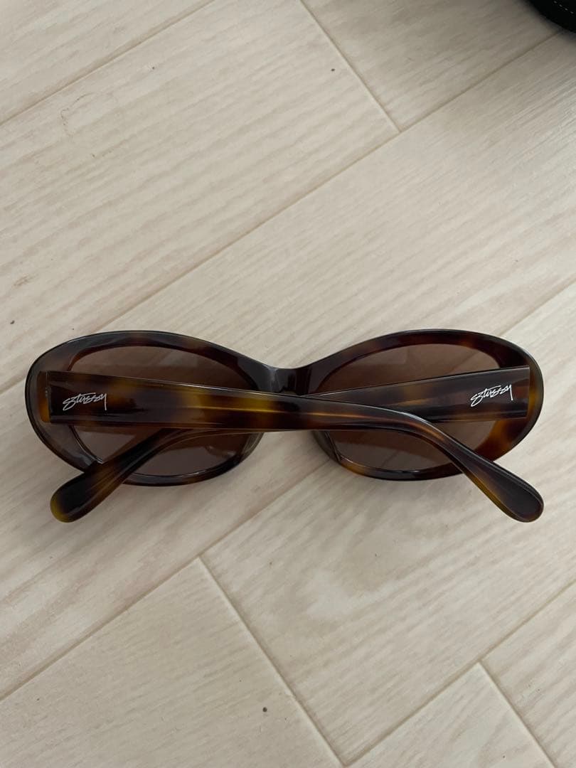 【美品】 stussy cindy べっ甲柄 サングラス ケース付き