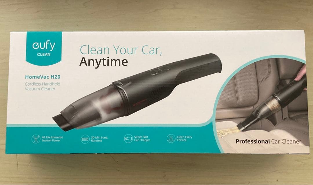 Anker Eufy Vac H20 ハンディクリーナー 掃除機 車