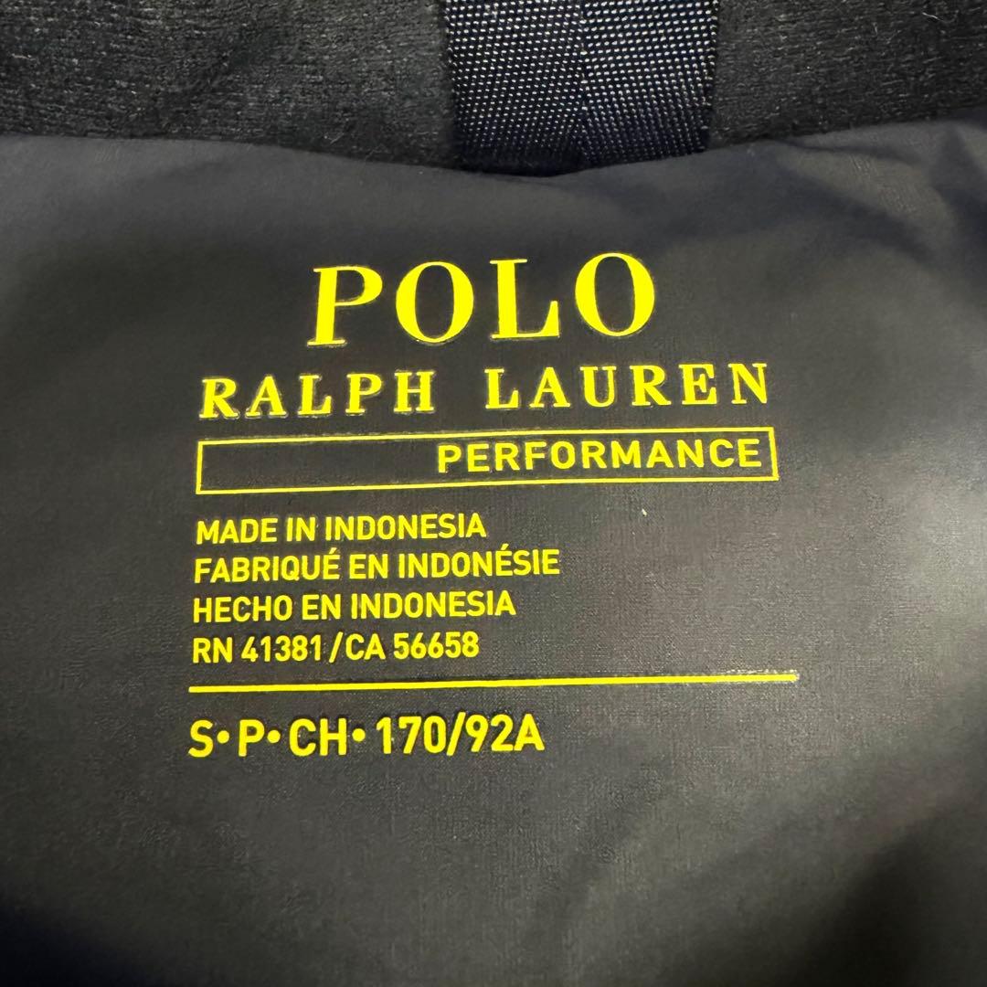 ポロラルフローレン ダウンジャケット ポニー フード ファー 近年 ネイビー S