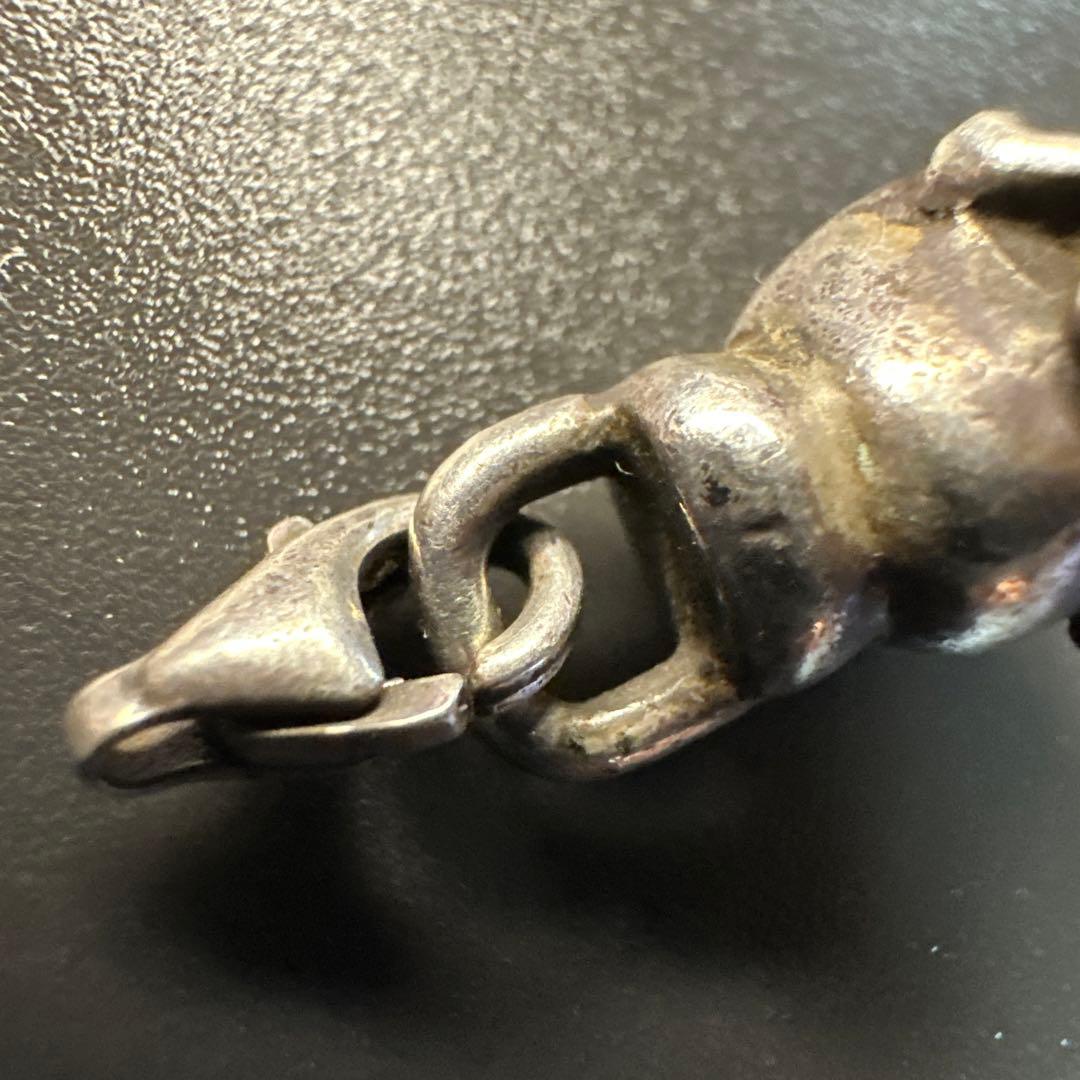 THIRTEEN DESIGNS シルバースカル羽根 チェーン 訳あり