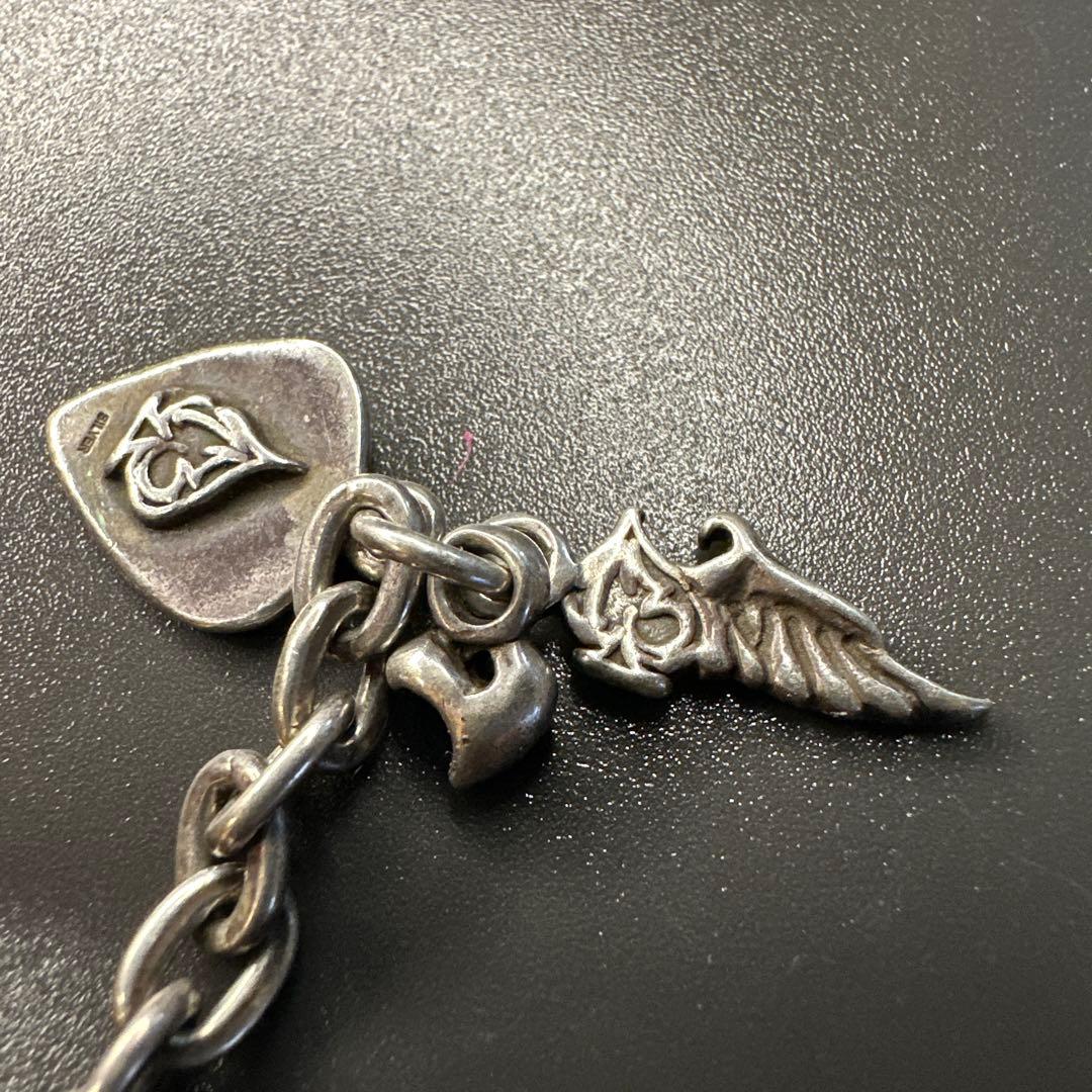 THIRTEEN DESIGNS シルバースカル羽根 チェーン 訳あり