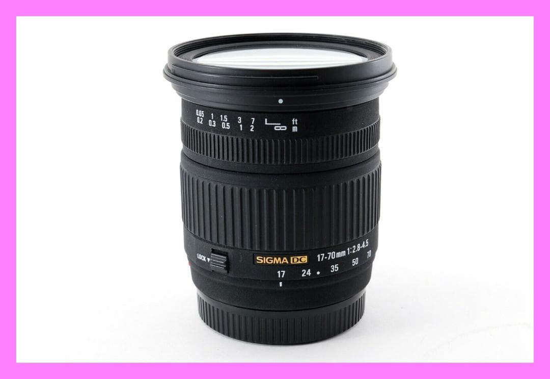 ソニー用　SIGMA 17-70mm F2.8-4.5 DC MACRO