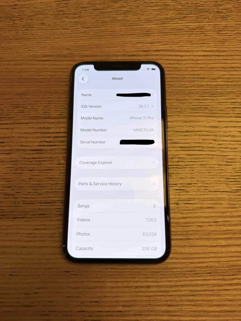 iPhone 11 Pro 256GB シルバー（SIMフリー）※本体のみ