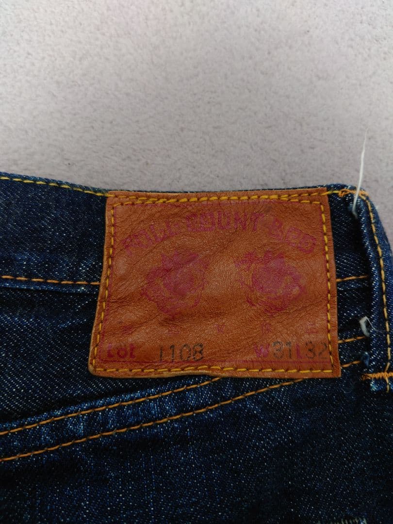 美品✨フルカウント 1108 セルビッチデニムパンツ 31 レングス長め