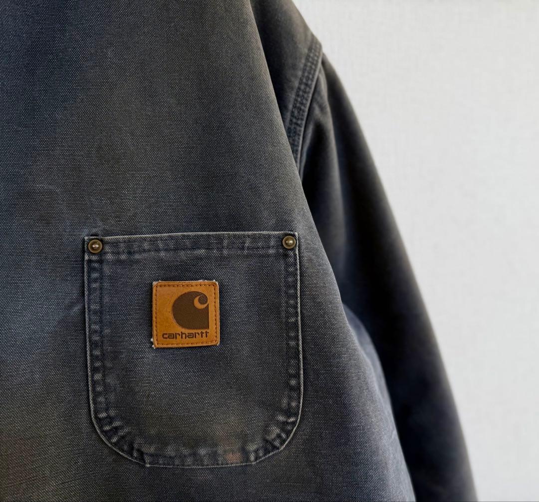超スペシャル アメリカ製 カーハート チョアコートカバーオール XL グレー