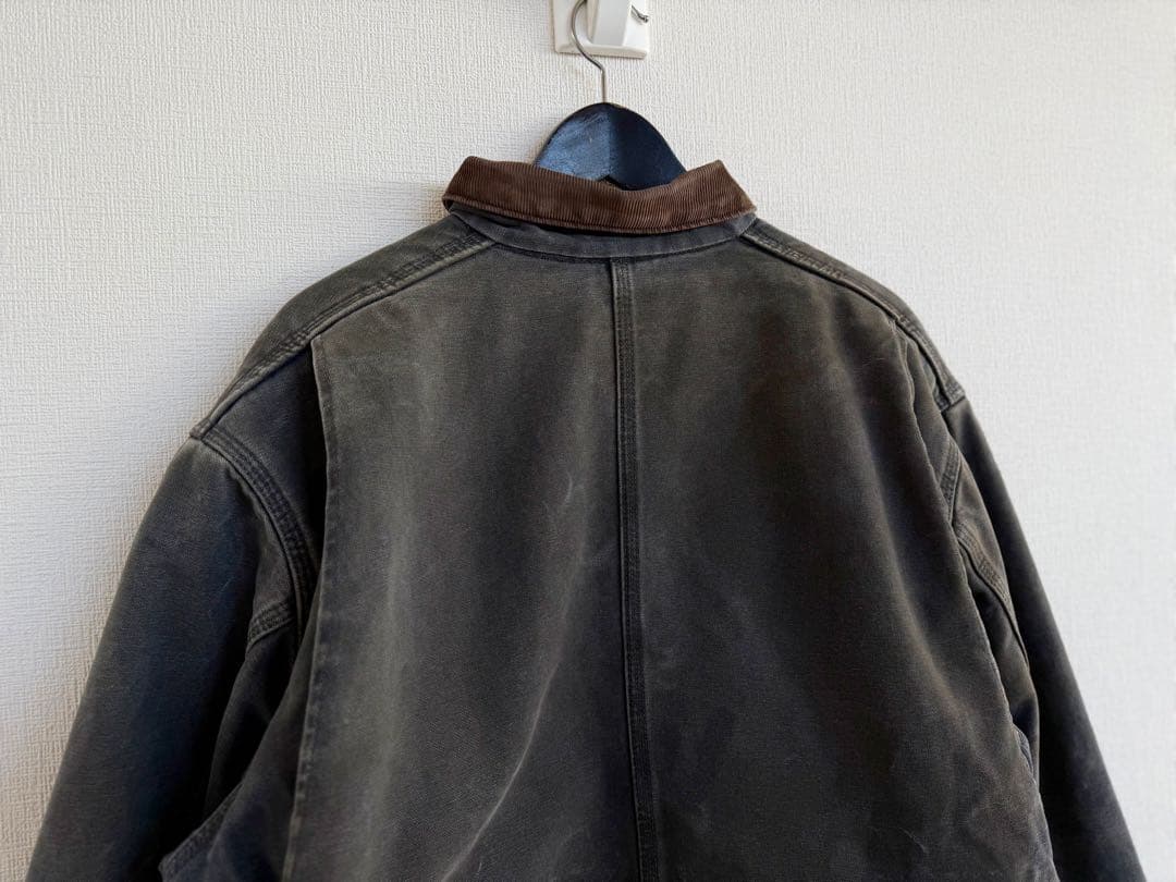 超スペシャル アメリカ製 カーハート チョアコートカバーオール XL グレー