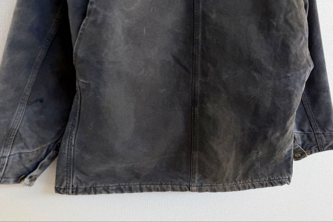 超スペシャル アメリカ製 カーハート チョアコートカバーオール XL グレー