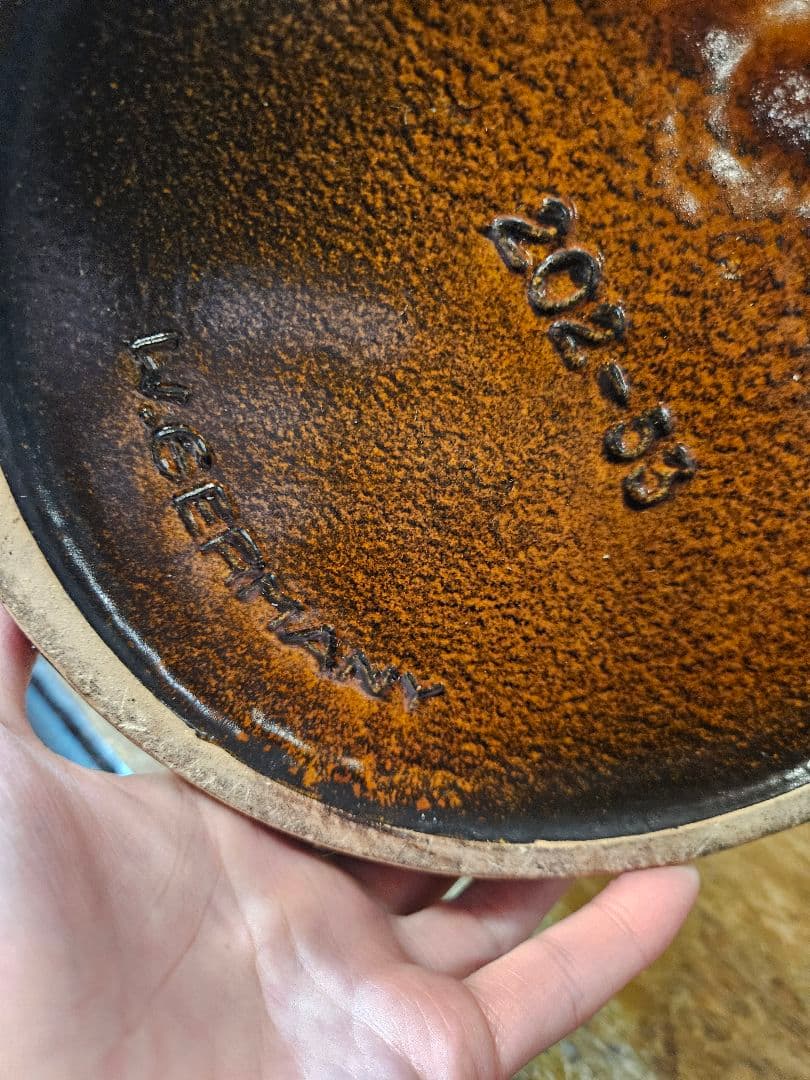 花器　花瓶　フラワーベース　ファットラバ　西ドイツ　ヴィンテージ　アンティーク