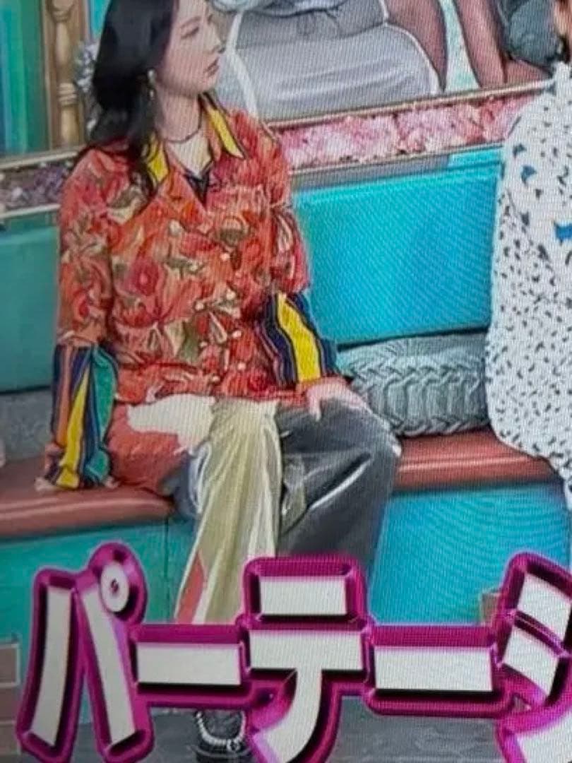 Ameri アメリ　LITTLE FUNNY FACE PANTS