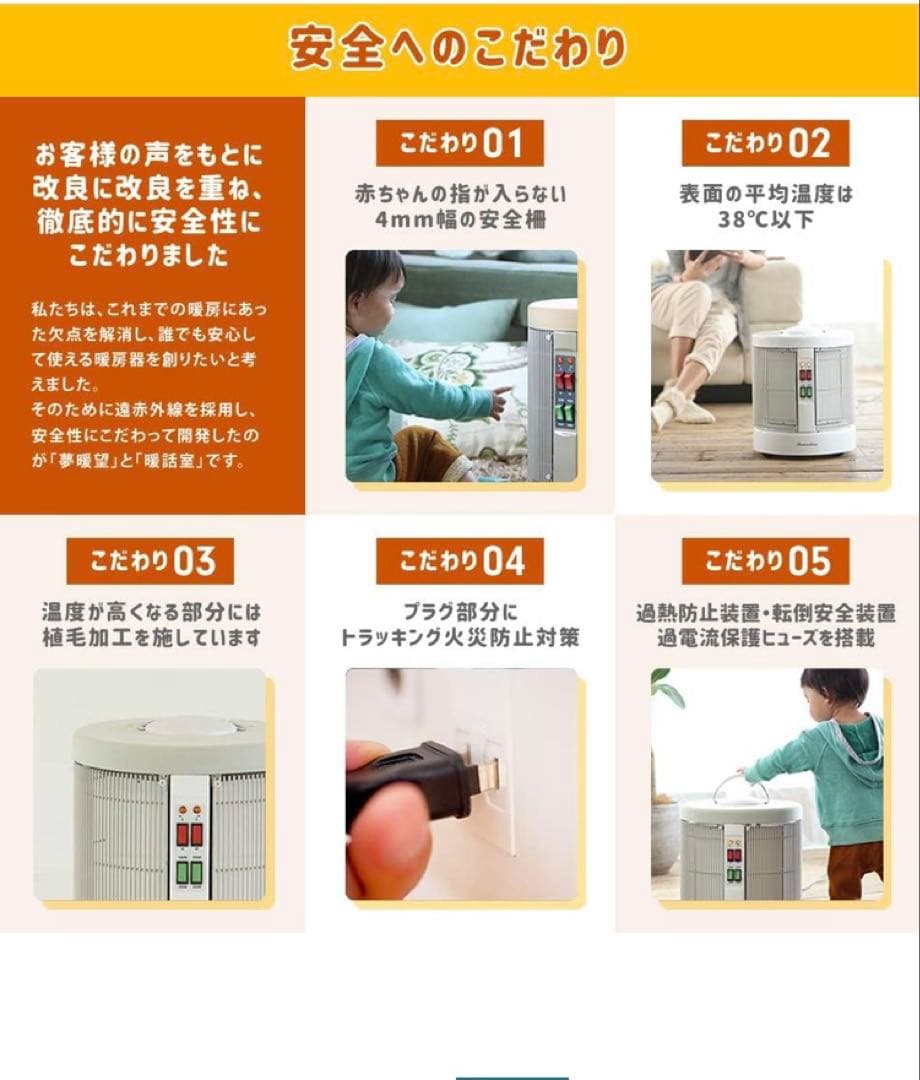 2025年製　メーカー保証2029年3月まで談話室 パネルヒーター 安心設計