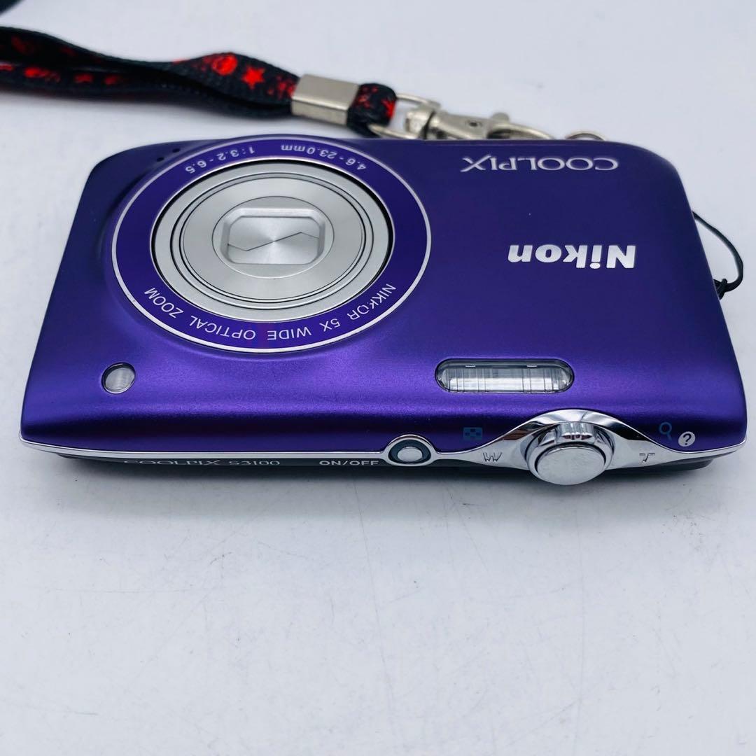 【美品動作確認済み】Nikon COOLPIX S3100
