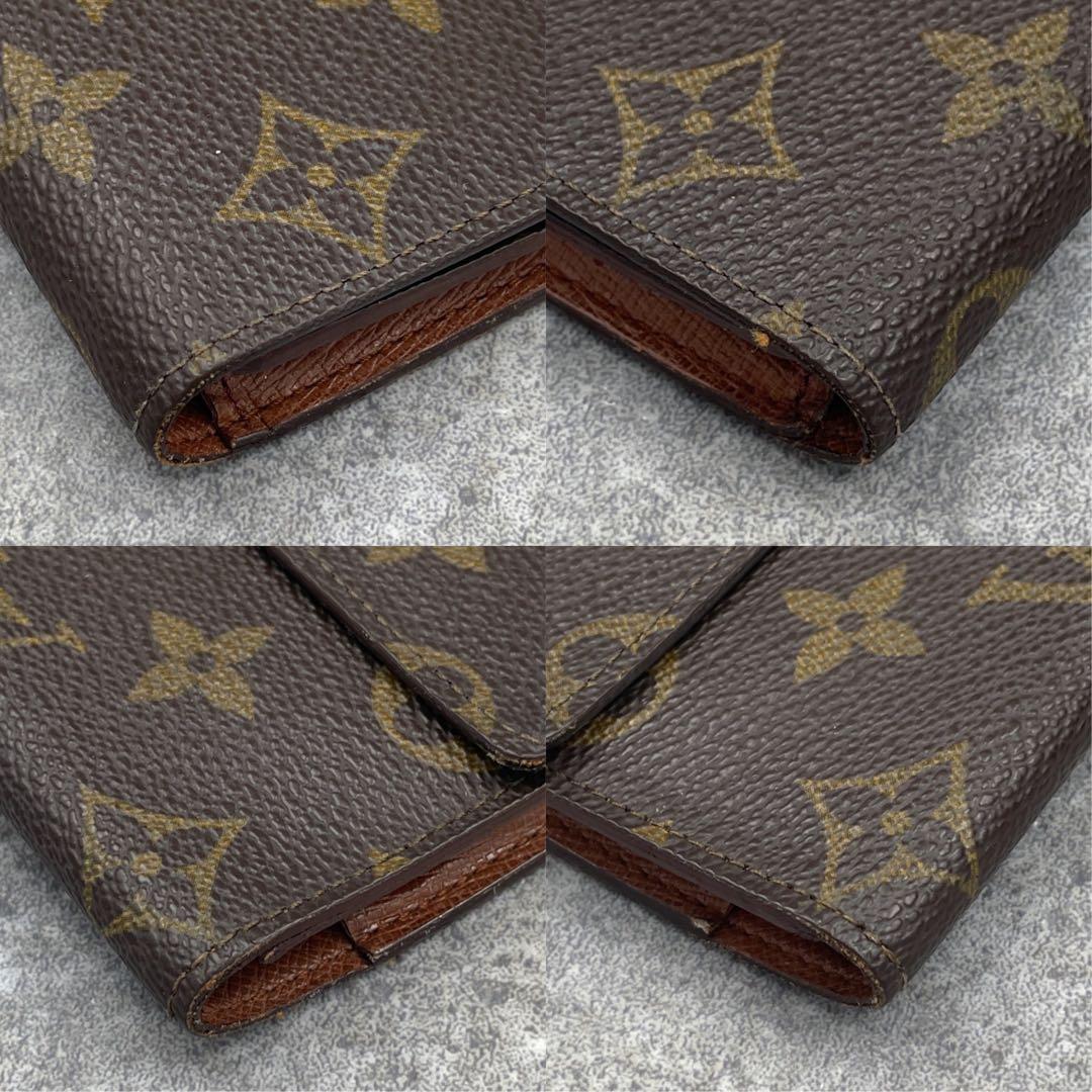 【極美品】LOUIS VUITTON ルイヴィトン　モノグラム　長財布　レザー