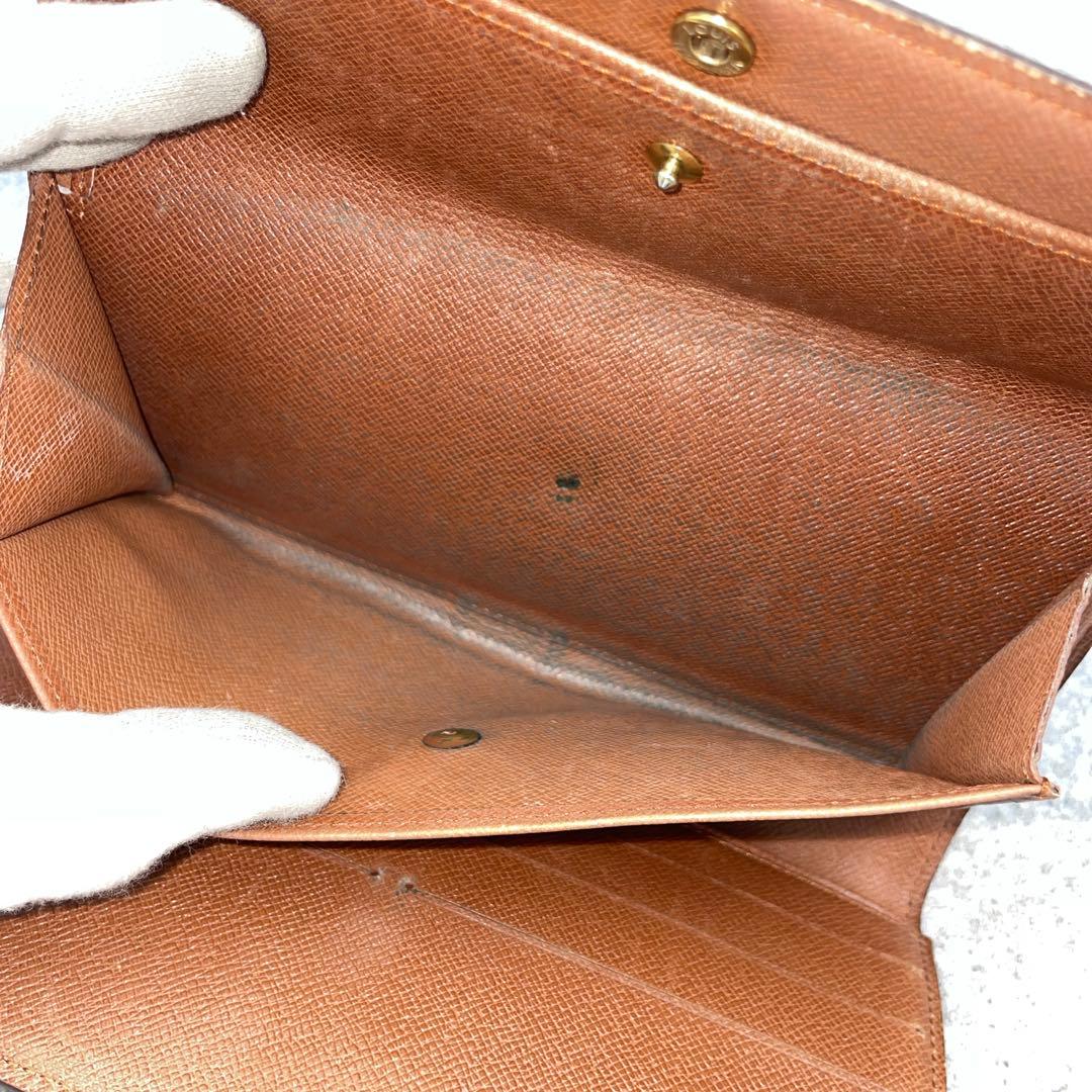 【極美品】LOUIS VUITTON ルイヴィトン　モノグラム　長財布　レザー