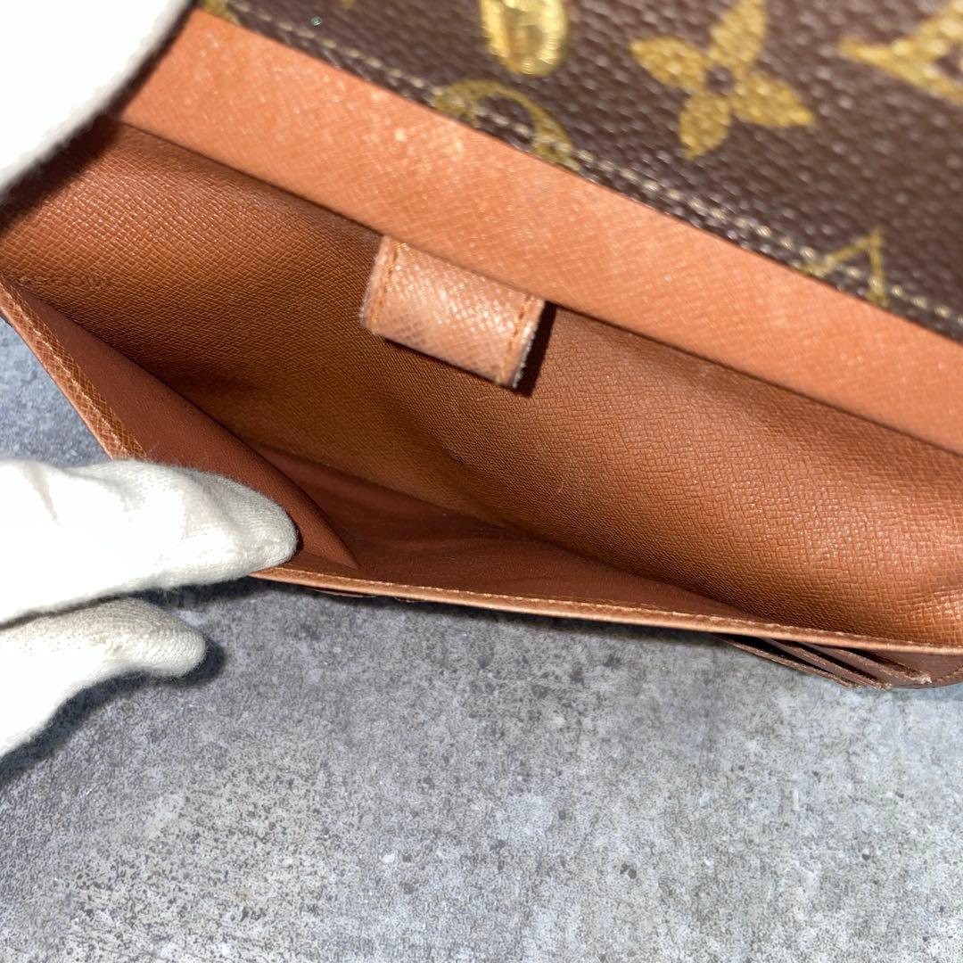 【極美品】LOUIS VUITTON ルイヴィトン　モノグラム　長財布　レザー