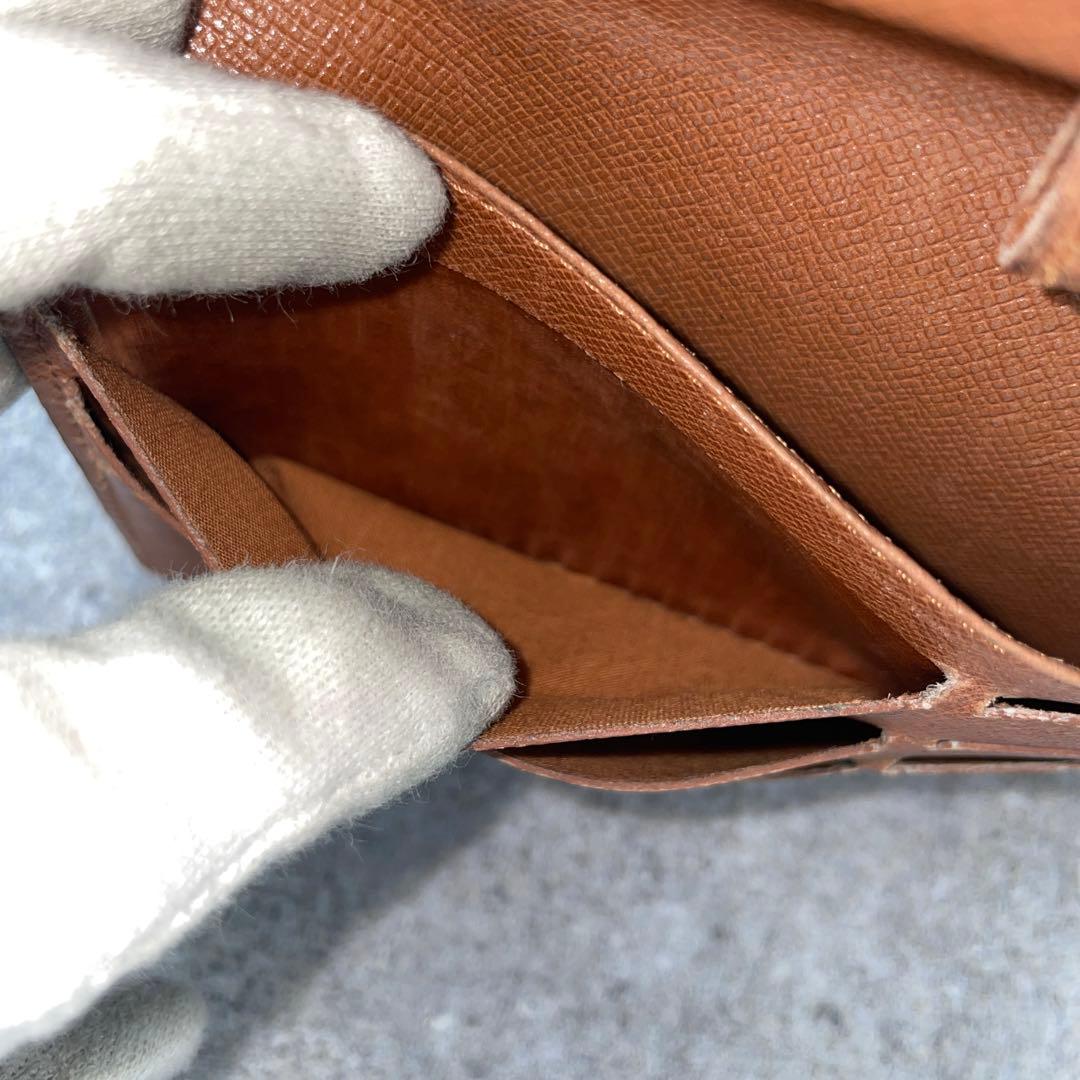 【極美品】LOUIS VUITTON ルイヴィトン　モノグラム　長財布　レザー