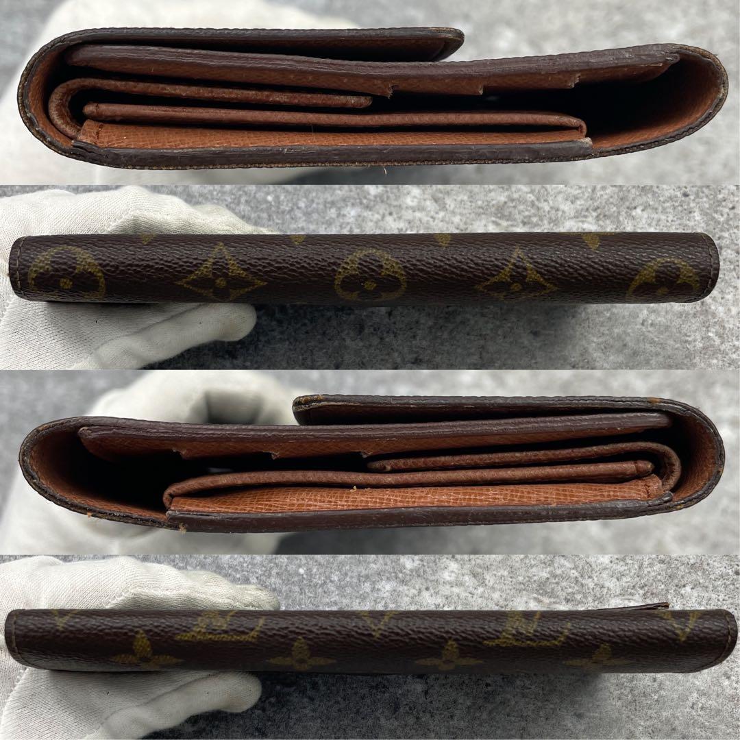 【極美品】LOUIS VUITTON ルイヴィトン　モノグラム　長財布　レザー