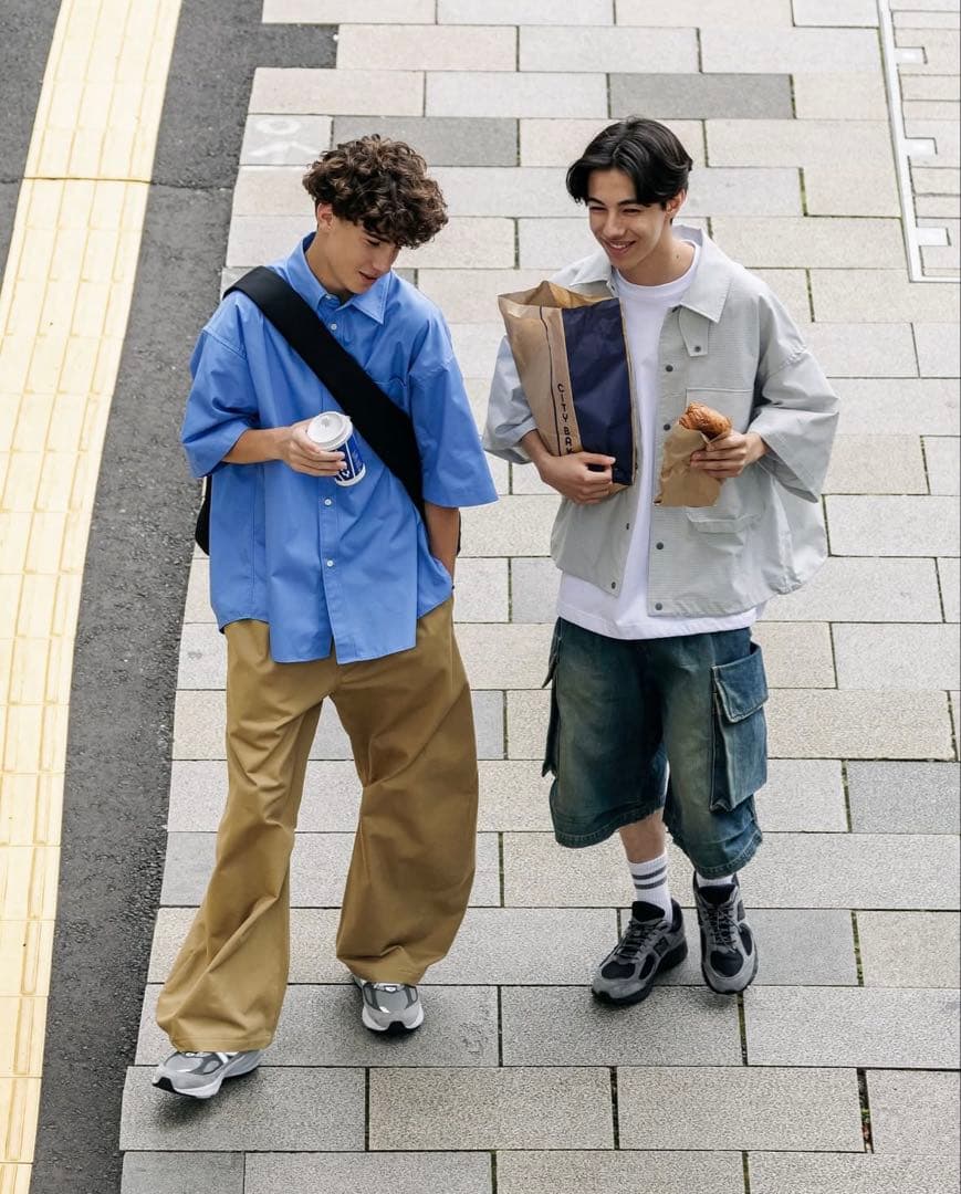 パンツ SELVEDGE DENIM CITY MILITARY HALF PANTS