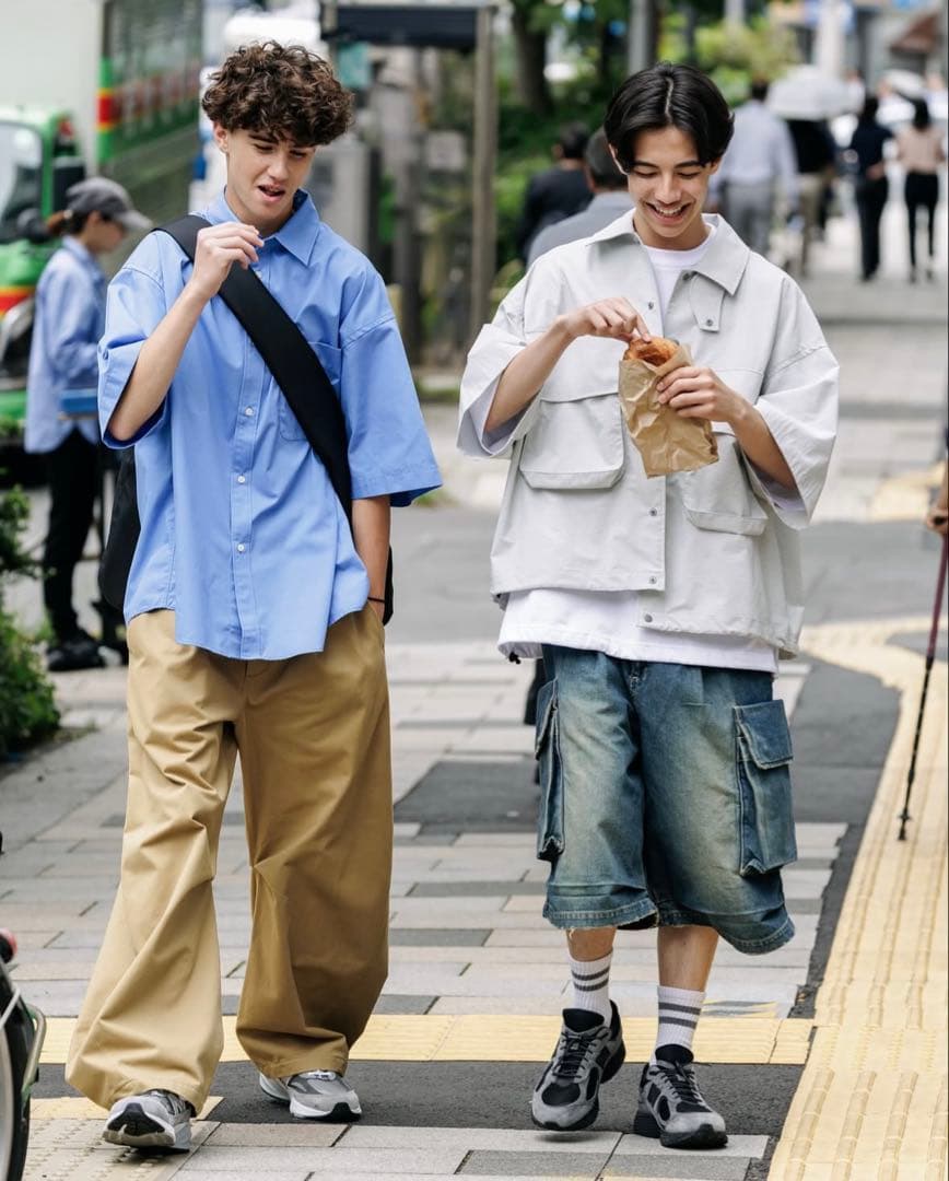 パンツ SELVEDGE DENIM CITY MILITARY HALF PANTS