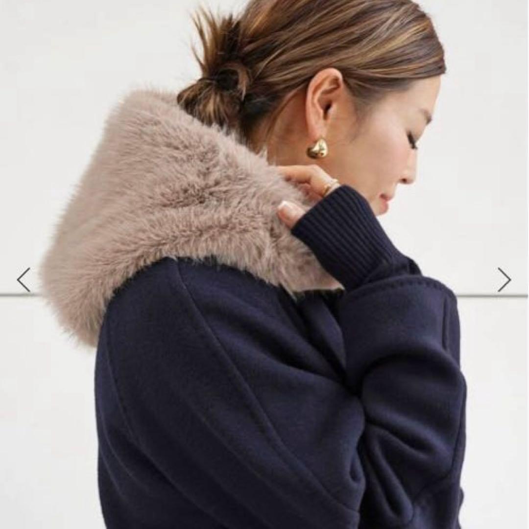 ドゥーズィエムクラス【CELERI/セルリ】FUR BALACLAVA新品タグ付