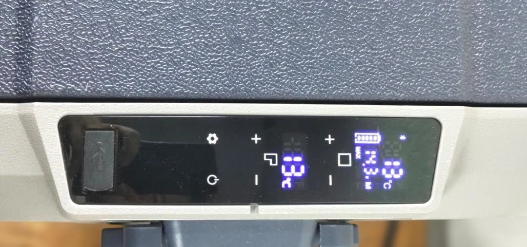 BODEGAEU車載冷蔵庫 -20℃~20℃ 急速冷凍 ポータブル冷蔵庫　60ｌ