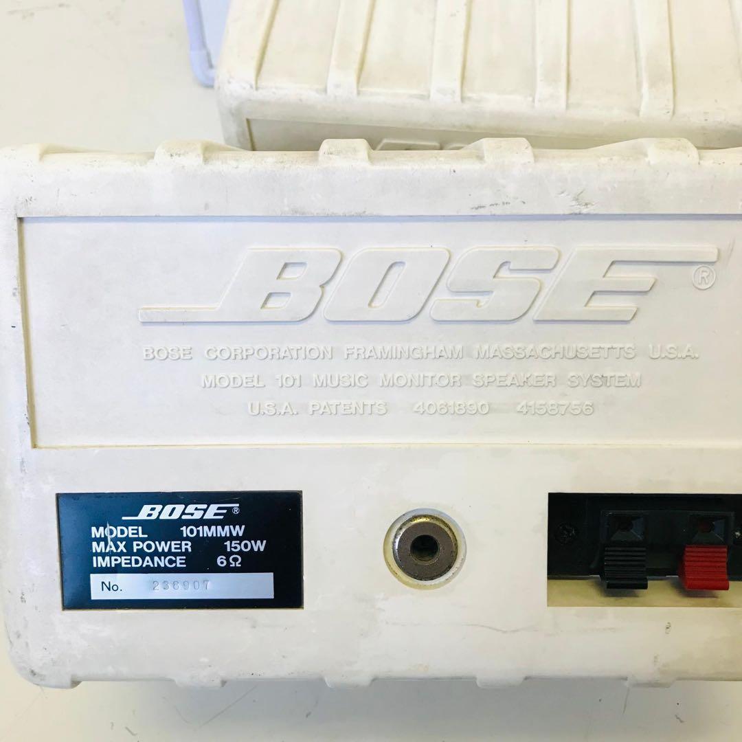 BOSE 101MMW ホワイト 101MMW セツト